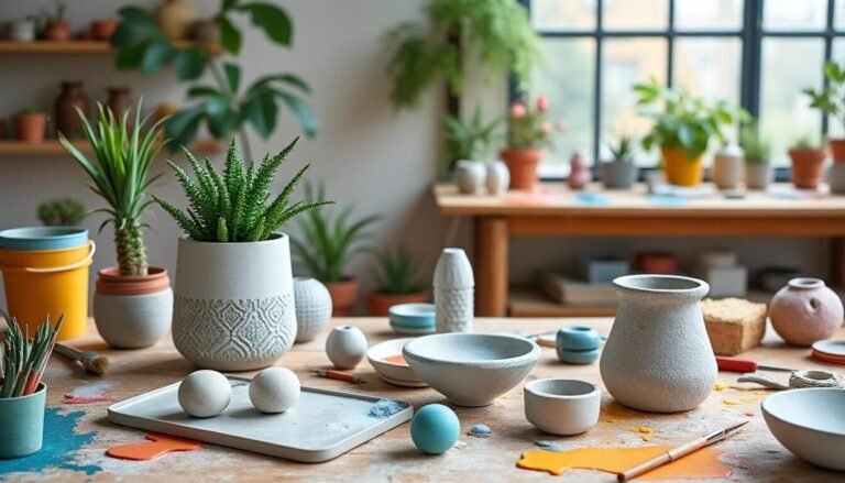 entdecken sie kreative bastelideen mit beton für ihre nächsten projekte! lassen sie ihrer fantasie freien lauf und gestalten sie einzigartige dekorationen und geschenkideen. ideal für hobbybastler und diy-enthusiasten!