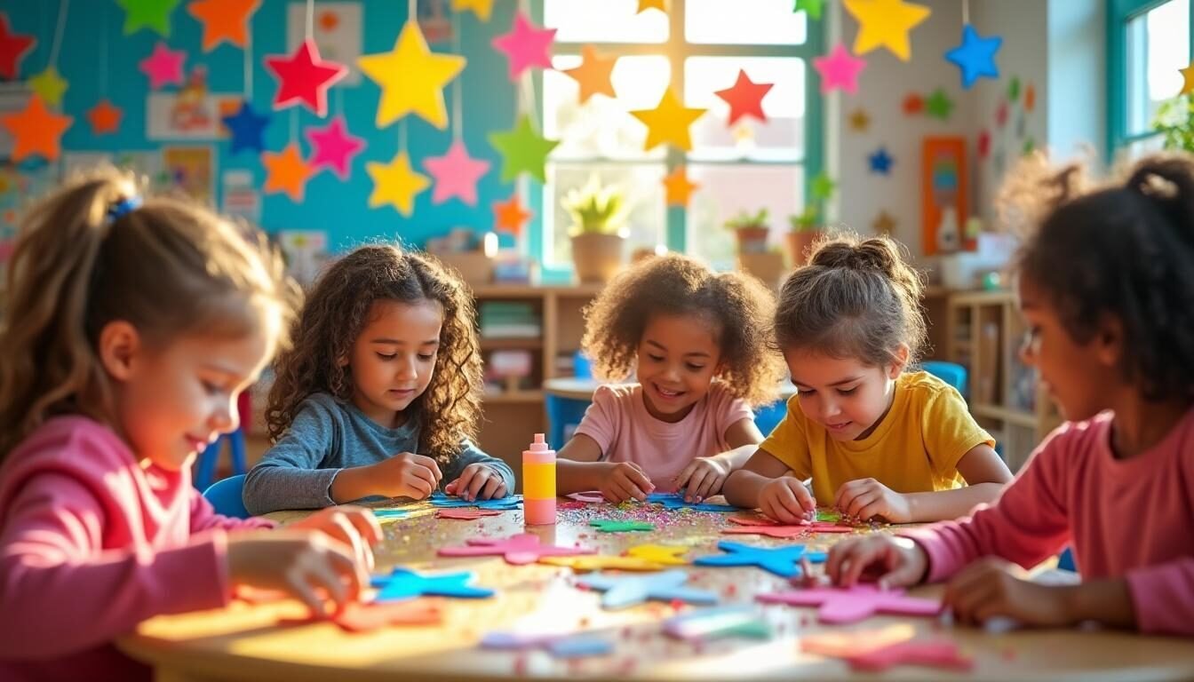 entdecken sie kreative ideen zum sterne basteln für die grundschule! perfekt für den unterricht, um die kreativität der kinder zu fördern und festlichkeiten zu verschönern. einfach umsetzbar mit materialien, die jeder zur hand hat.