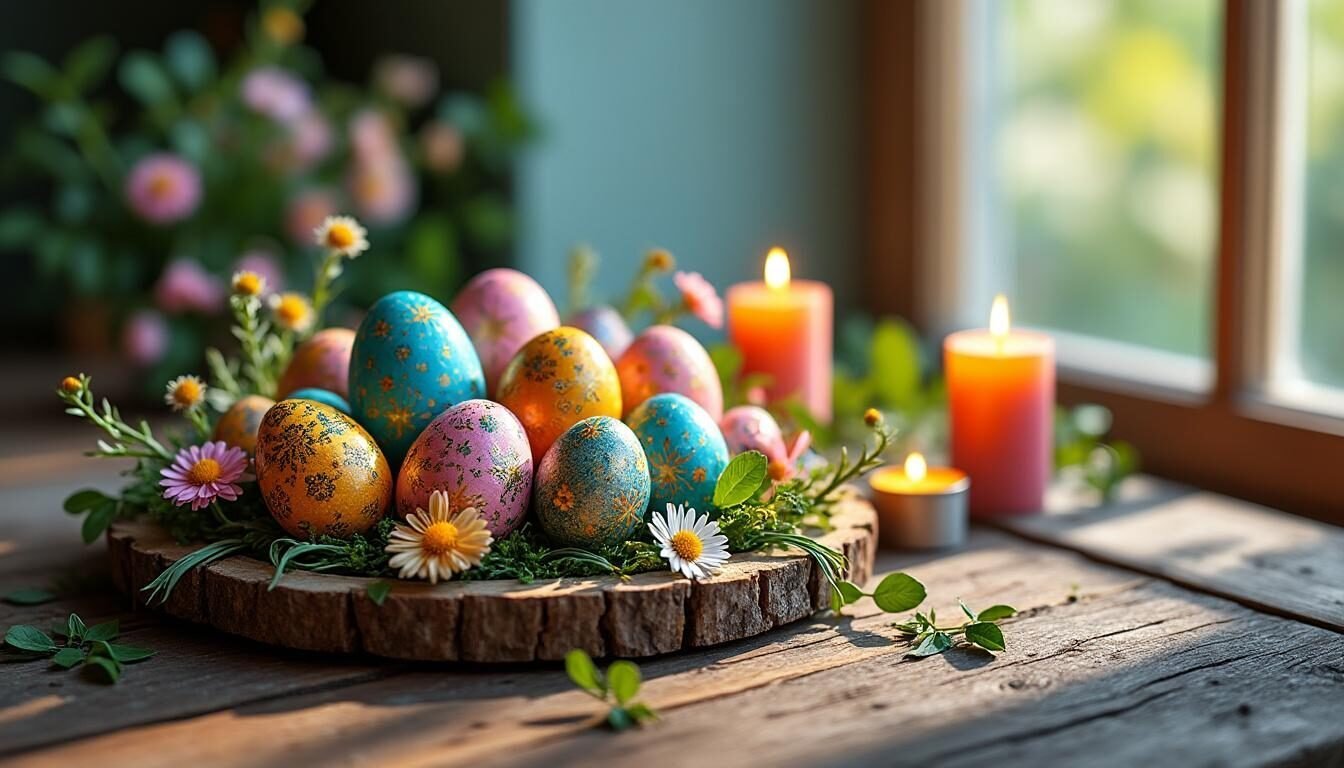 entdecken sie kreative ideen für eine festliche dekoration mit eiern! von bunten ostereiern bis hin zu einzigartigen deko-projekten - lassen sie sich inspirieren und verleihen sie ihrem zuhause einen festlichen flair.