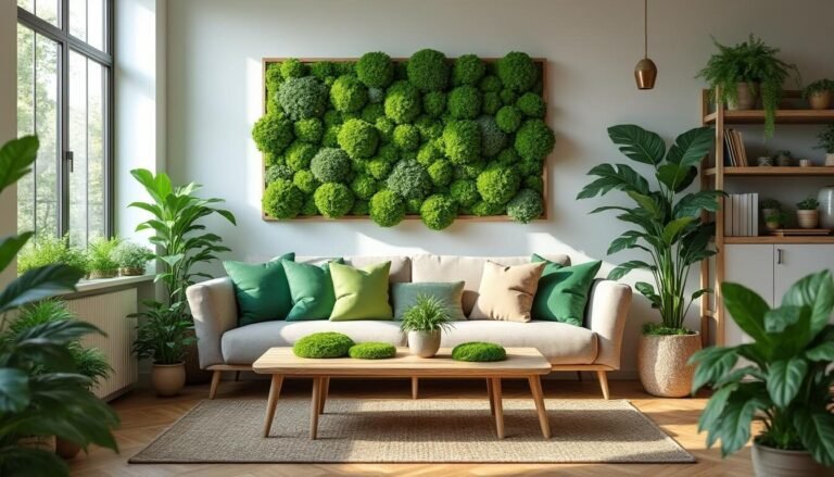 entdecke kreative ideen, wie du mit moos dein zuhause stilvoll dekorieren kannst. lass dich inspirieren von innovativen gestaltungsmöglichkeiten und verwandle deine räume in grüne wohlfühloasen.