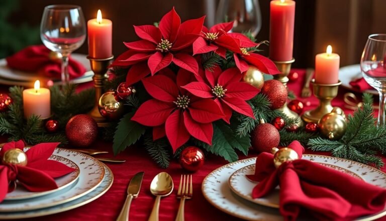 entdecken sie kreative und stimmungsvolle ideen für ihre weihnachts-tischdeko in rot. gestalten sie festliche tische, die ihre gäste begeistern und eine warme, einladende atmosphäre schaffen.