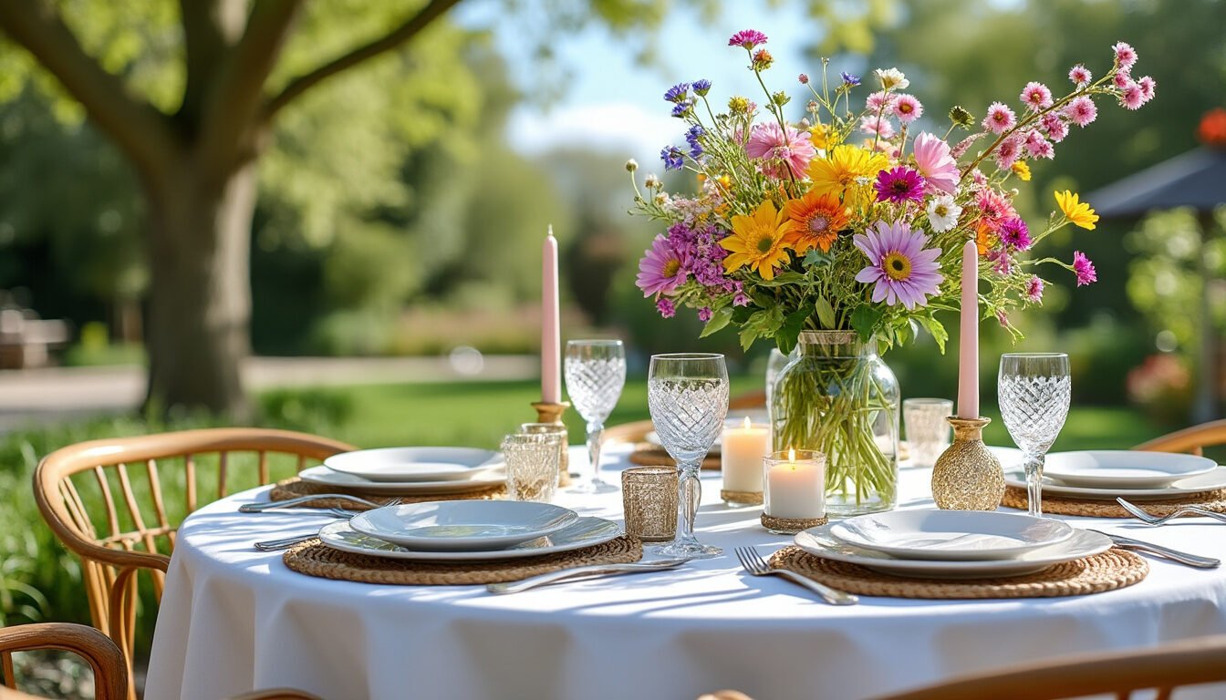 entdecken sie inspirierende ideen und tipps für eine stilvolle tischdekoration im sommer. erfahren sie, wie sie mit farben, accessoires und natürlichen elementen eine einladende atmosphäre für jeden anlass schaffen.