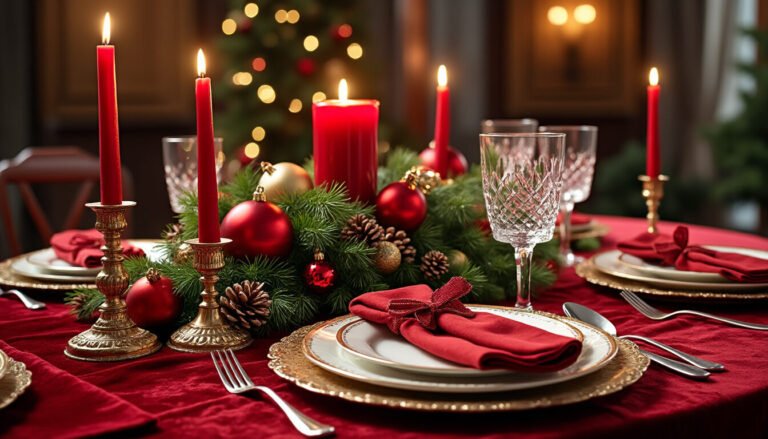 entdecken sie festliche inspirationen für ihre weihnachtliche tischdeko in rot. stilvolle ideen und klassische eleganz für unvergessliche feiertage und ein stimmungsvolles ambiente.