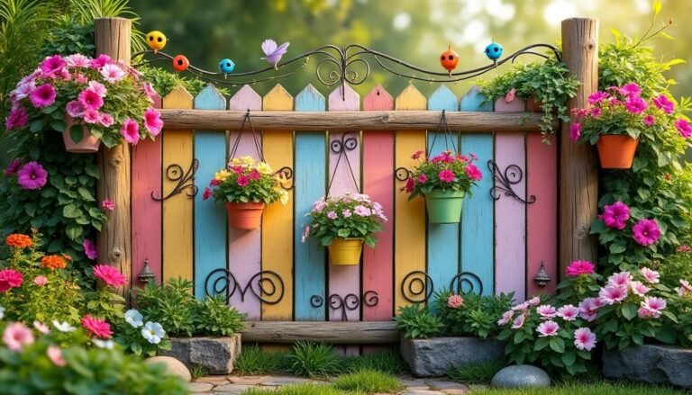 entdecken sie originelle ideen für gartenzaundekoration! lassen sie sich von kreativen inspirationen begeistern und gestalten sie ihren gartenzaun individuell und einzigartig.