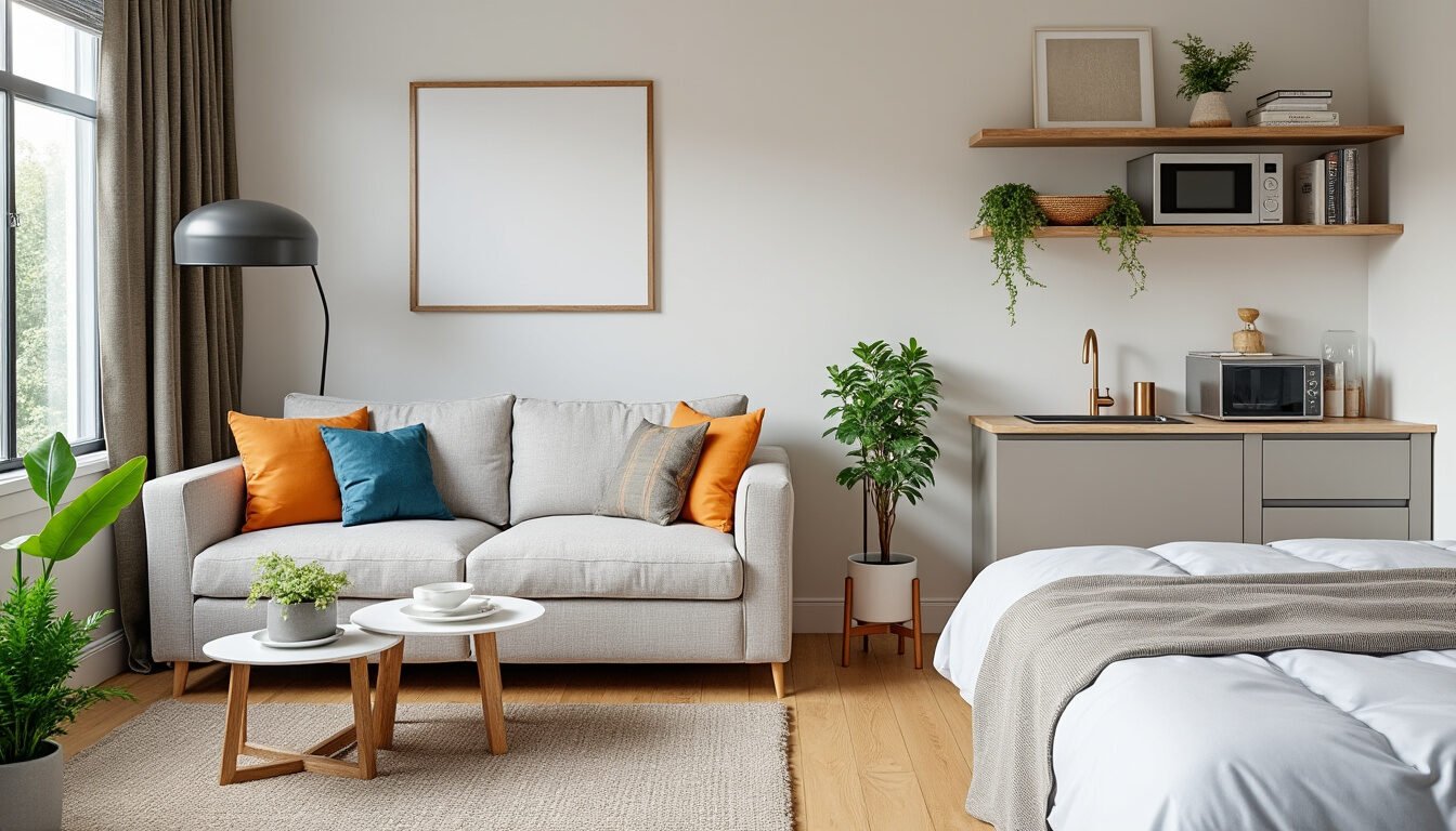 entdecken sie praktische tipps, wie sie eine kleine wohnung stilvoll und platzsparend einrichten. optimieren sie ihren raum mit kreativen ideen für mehr komfort und design.