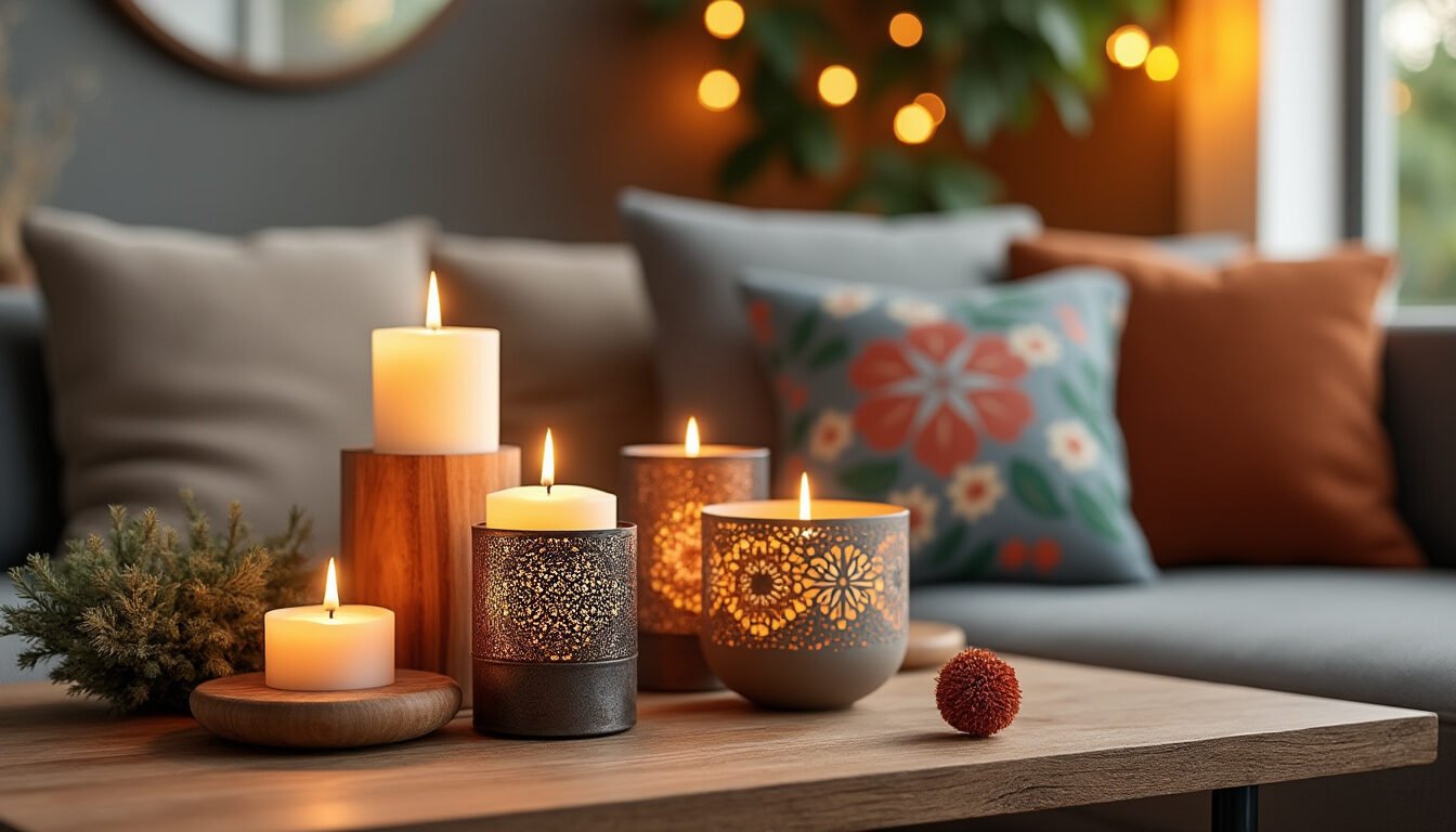 entdecken sie kreative ideen für kerzenständer! erfahren sie, wie sie mit einfachen mitteln individuelle wohnaccessoires gestalten und ihrem zuhause eine persönliche note verleihen.