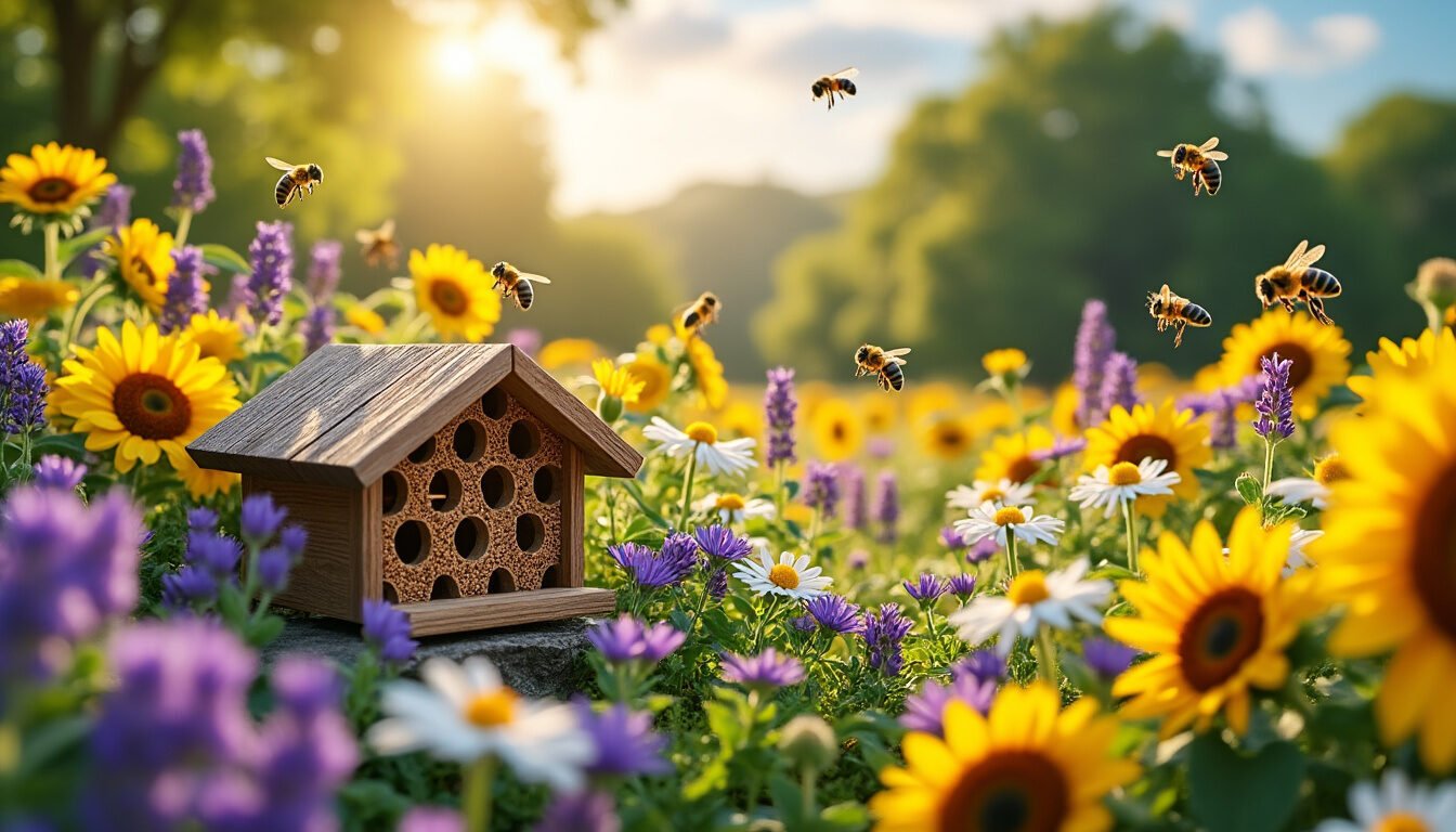 entdecken sie praktische tipps, wie sie ihren garten bienenfreundlich gestalten. fördern sie artenvielfalt und locken sie mit einfachen maßnahmen mehr bienen in ihren garten. lesen sie jetzt, wie sie einen nachhaltigen lebensraum für bienen schaffen!