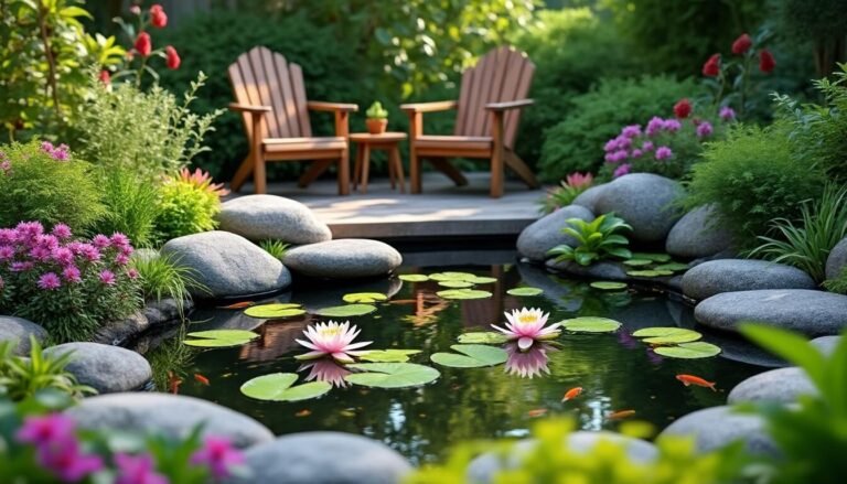 entdecken sie kreative ideen für einen kleinen gartenteich! praktische gestaltungstipps und inspirierende lösungen, um auch auf wenig platz eine idyllische wasserlandschaft zu schaffen.