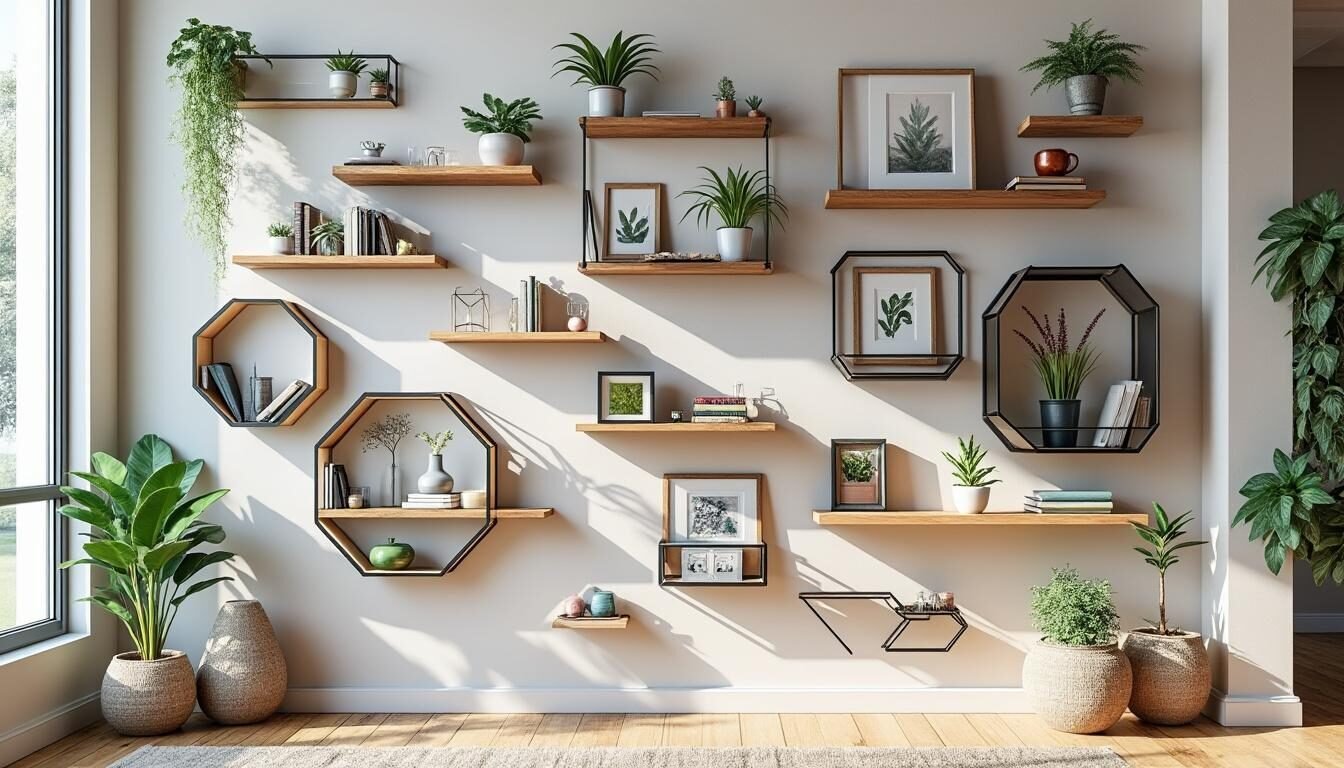 entdecken sie kreative ideen für wandregale und lassen sie sich von einzigartigen inspirationen für eine individuelle wohnraumgestaltung begeistern. stilvolle und praktische lösungen für jedes zuhause.